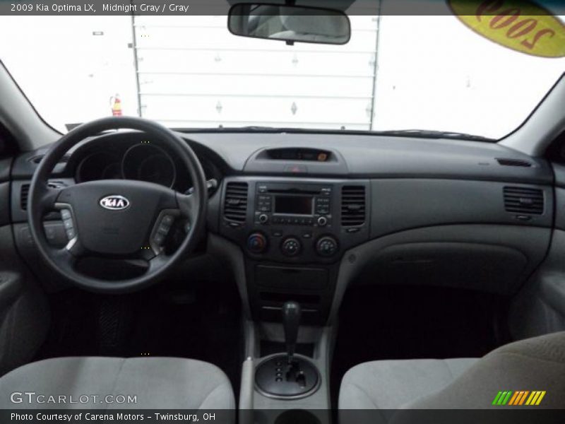 Midnight Gray / Gray 2009 Kia Optima LX