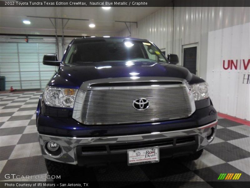Nautical Blue Metallic / Graphite 2012 Toyota Tundra Texas Edition CrewMax