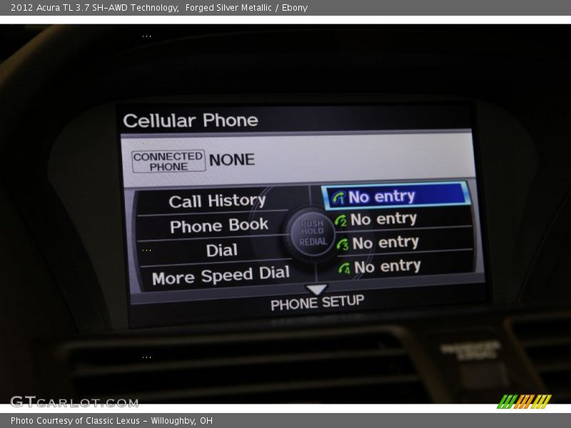 Forged Silver Metallic / Ebony 2012 Acura TL 3.7 SH-AWD Technology