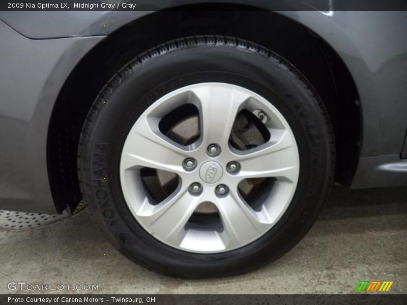 Midnight Gray / Gray 2009 Kia Optima LX