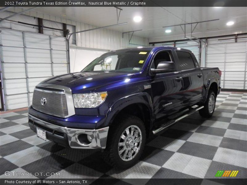 Nautical Blue Metallic / Graphite 2012 Toyota Tundra Texas Edition CrewMax