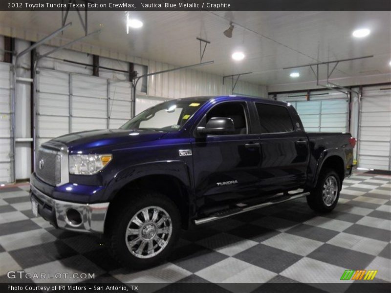 Nautical Blue Metallic / Graphite 2012 Toyota Tundra Texas Edition CrewMax