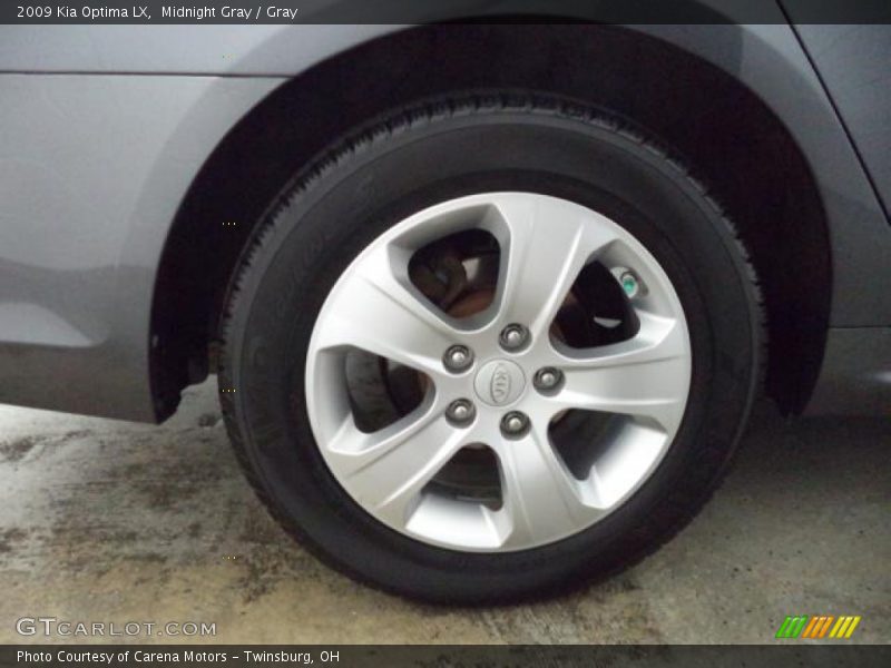 Midnight Gray / Gray 2009 Kia Optima LX