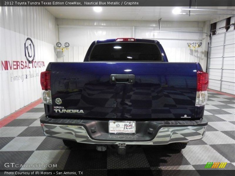 Nautical Blue Metallic / Graphite 2012 Toyota Tundra Texas Edition CrewMax