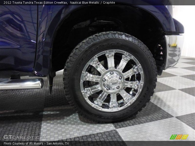 Nautical Blue Metallic / Graphite 2012 Toyota Tundra Texas Edition CrewMax