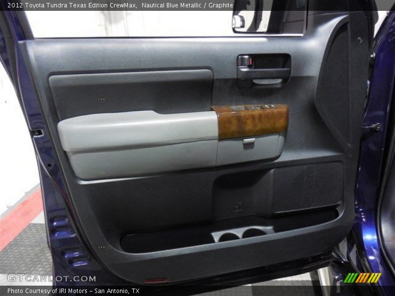 Nautical Blue Metallic / Graphite 2012 Toyota Tundra Texas Edition CrewMax