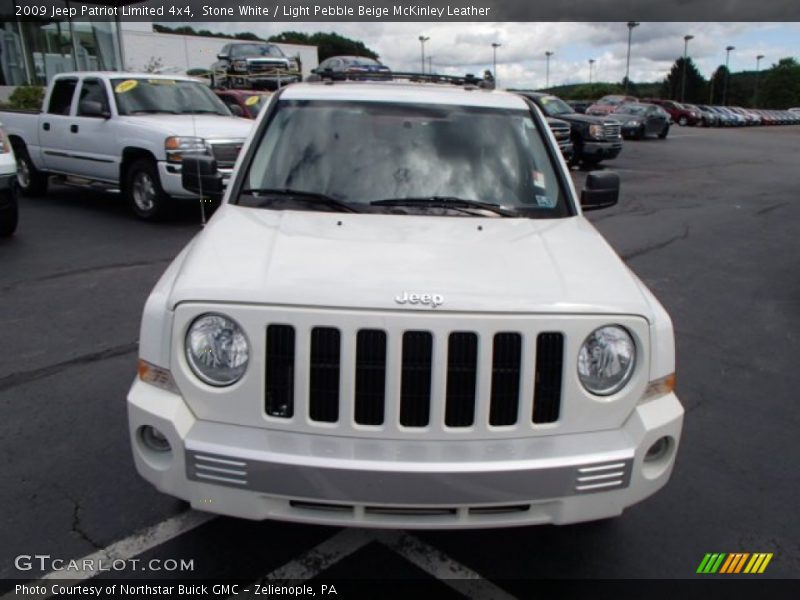 Stone White / Light Pebble Beige McKinley Leather 2009 Jeep Patriot Limited 4x4