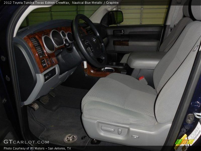 Nautical Blue Metallic / Graphite 2012 Toyota Tundra Texas Edition CrewMax