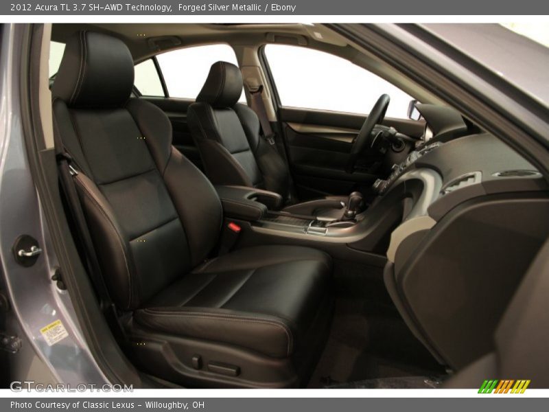 Forged Silver Metallic / Ebony 2012 Acura TL 3.7 SH-AWD Technology