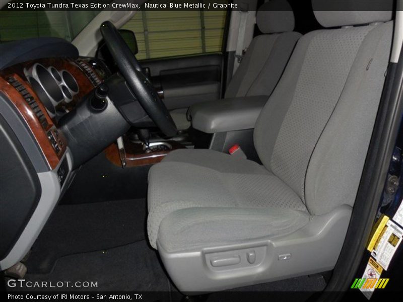 Nautical Blue Metallic / Graphite 2012 Toyota Tundra Texas Edition CrewMax