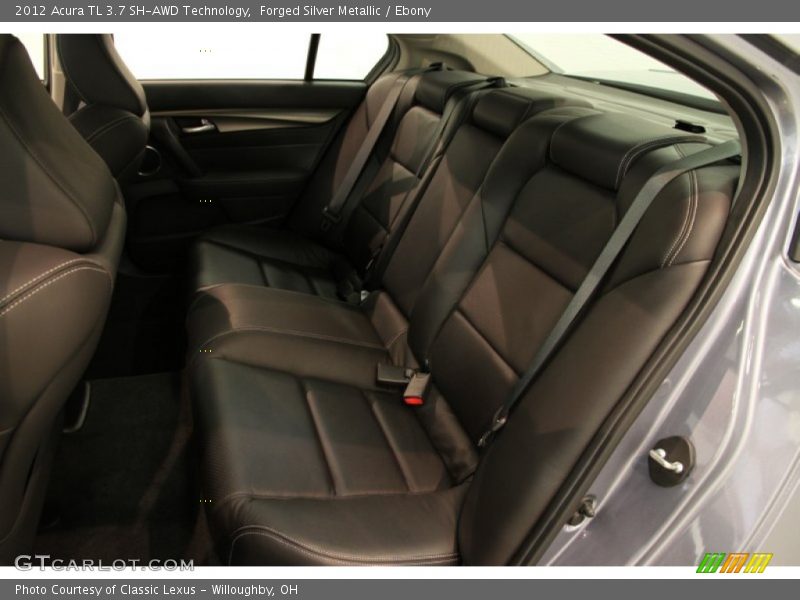 Forged Silver Metallic / Ebony 2012 Acura TL 3.7 SH-AWD Technology