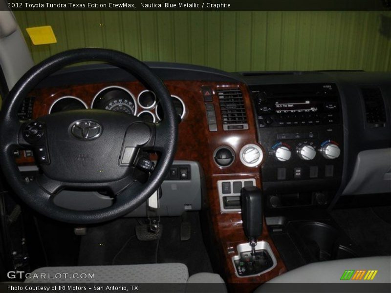 Nautical Blue Metallic / Graphite 2012 Toyota Tundra Texas Edition CrewMax