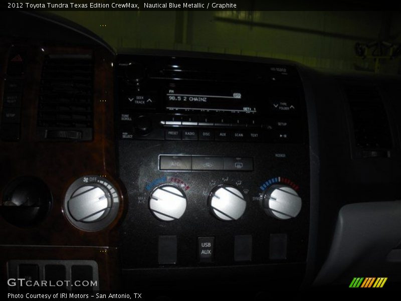 Nautical Blue Metallic / Graphite 2012 Toyota Tundra Texas Edition CrewMax
