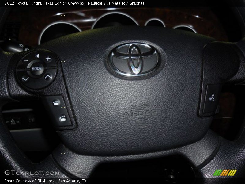 Nautical Blue Metallic / Graphite 2012 Toyota Tundra Texas Edition CrewMax
