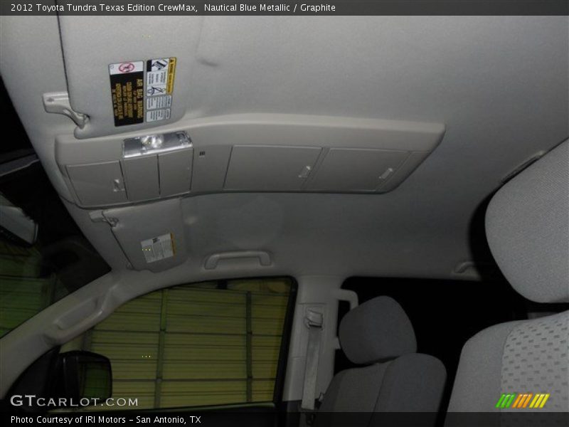 Nautical Blue Metallic / Graphite 2012 Toyota Tundra Texas Edition CrewMax