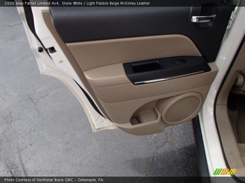 Stone White / Light Pebble Beige McKinley Leather 2009 Jeep Patriot Limited 4x4