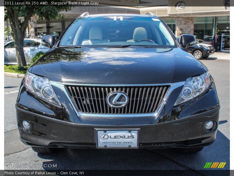 Stargazer Black / Light Gray 2011 Lexus RX 350 AWD