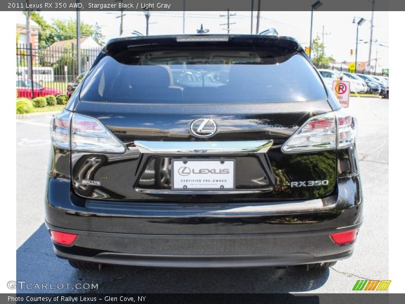 Stargazer Black / Light Gray 2011 Lexus RX 350 AWD