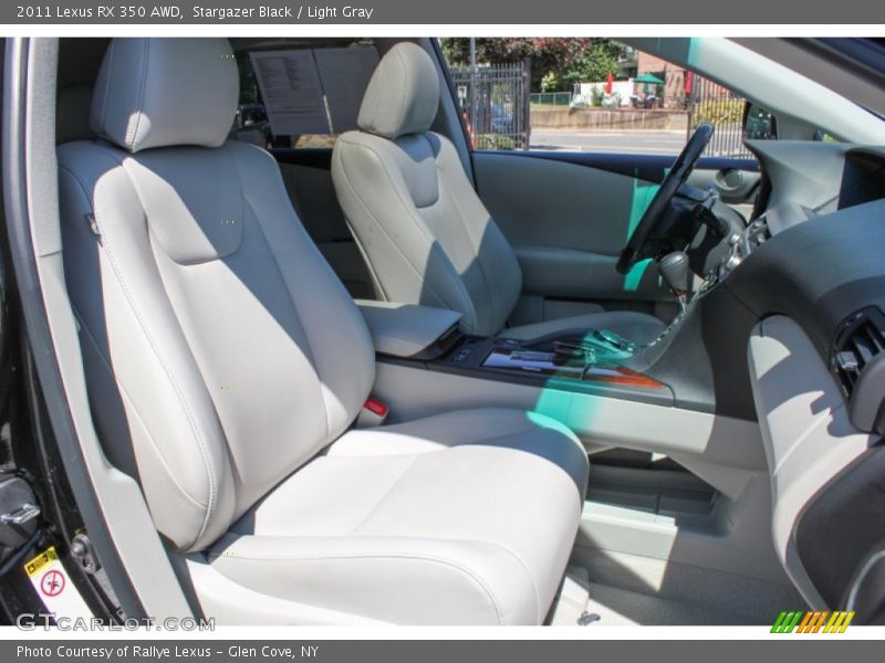 Stargazer Black / Light Gray 2011 Lexus RX 350 AWD