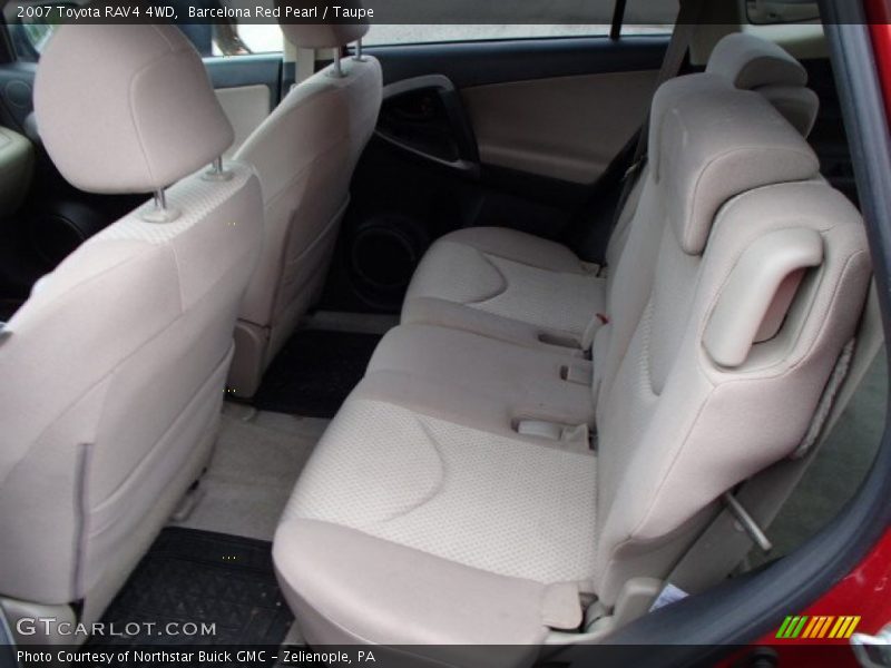 Barcelona Red Pearl / Taupe 2007 Toyota RAV4 4WD