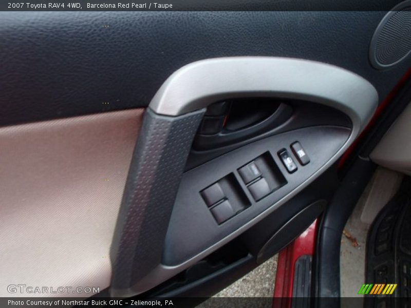 Barcelona Red Pearl / Taupe 2007 Toyota RAV4 4WD