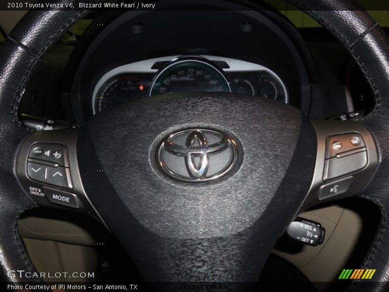 Blizzard White Pearl / Ivory 2010 Toyota Venza V6