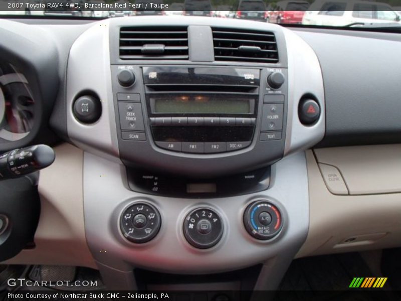 Barcelona Red Pearl / Taupe 2007 Toyota RAV4 4WD