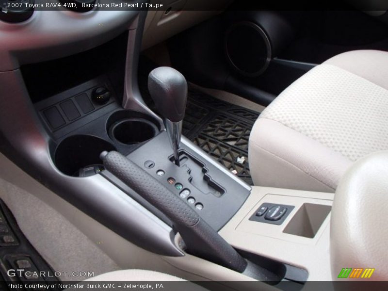 Barcelona Red Pearl / Taupe 2007 Toyota RAV4 4WD