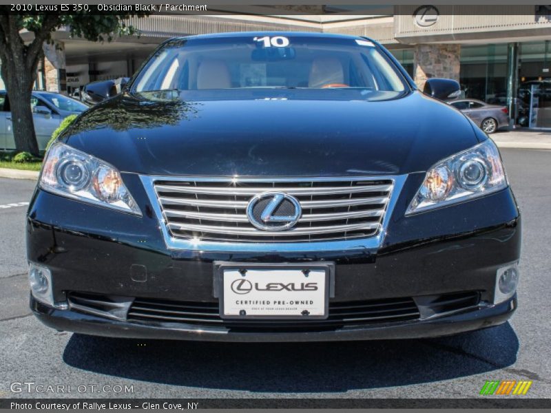 Obsidian Black / Parchment 2010 Lexus ES 350