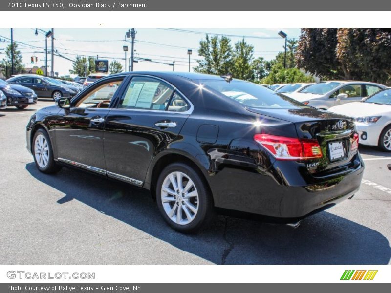 Obsidian Black / Parchment 2010 Lexus ES 350