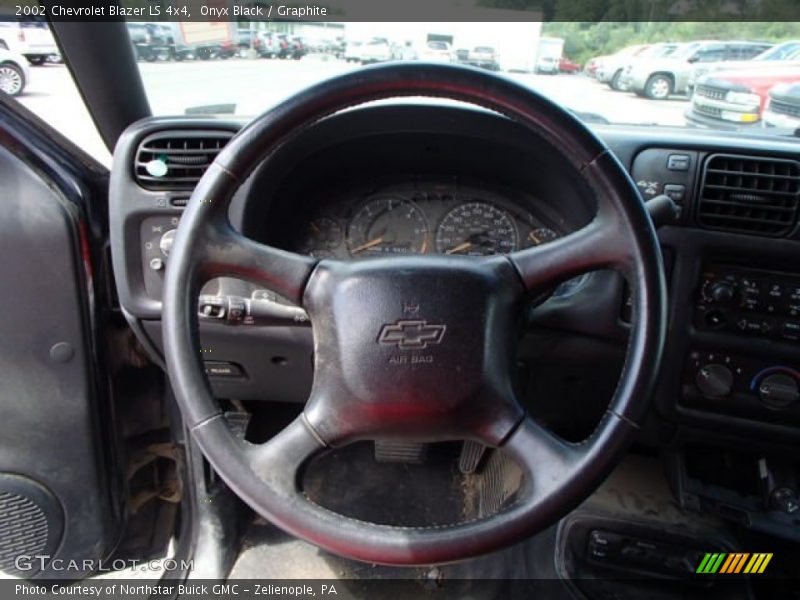 Onyx Black / Graphite 2002 Chevrolet Blazer LS 4x4