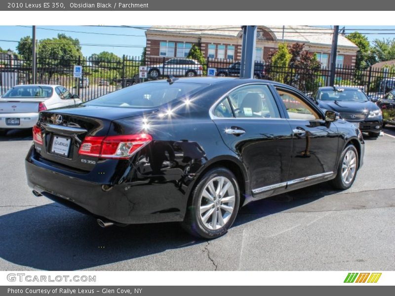 Obsidian Black / Parchment 2010 Lexus ES 350