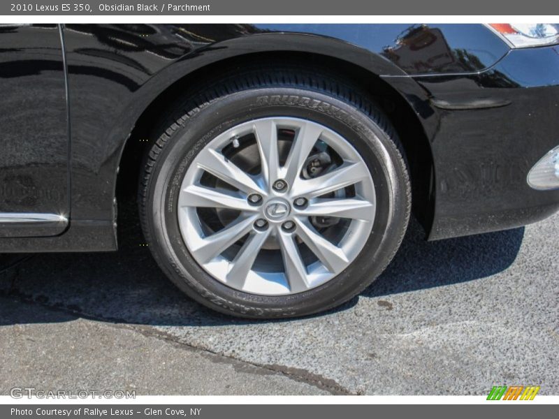 Obsidian Black / Parchment 2010 Lexus ES 350