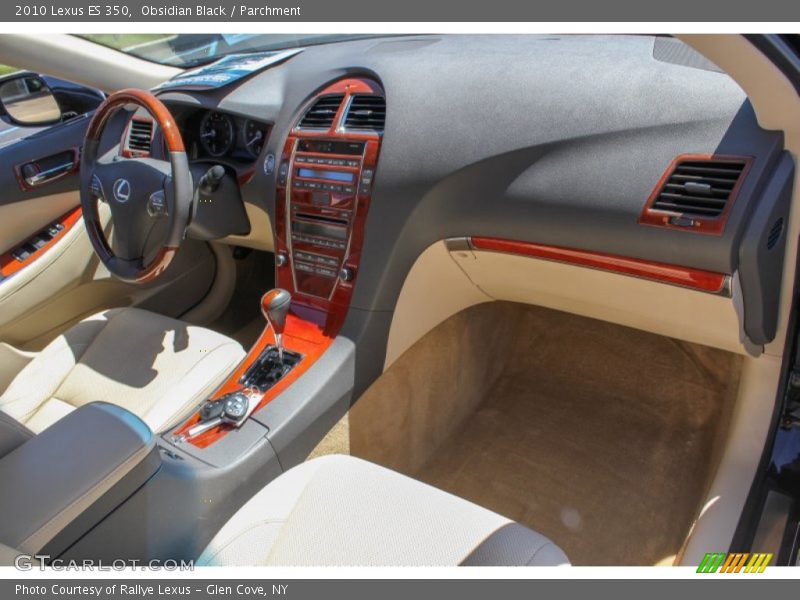 Obsidian Black / Parchment 2010 Lexus ES 350