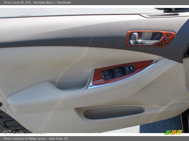Obsidian Black / Parchment 2010 Lexus ES 350