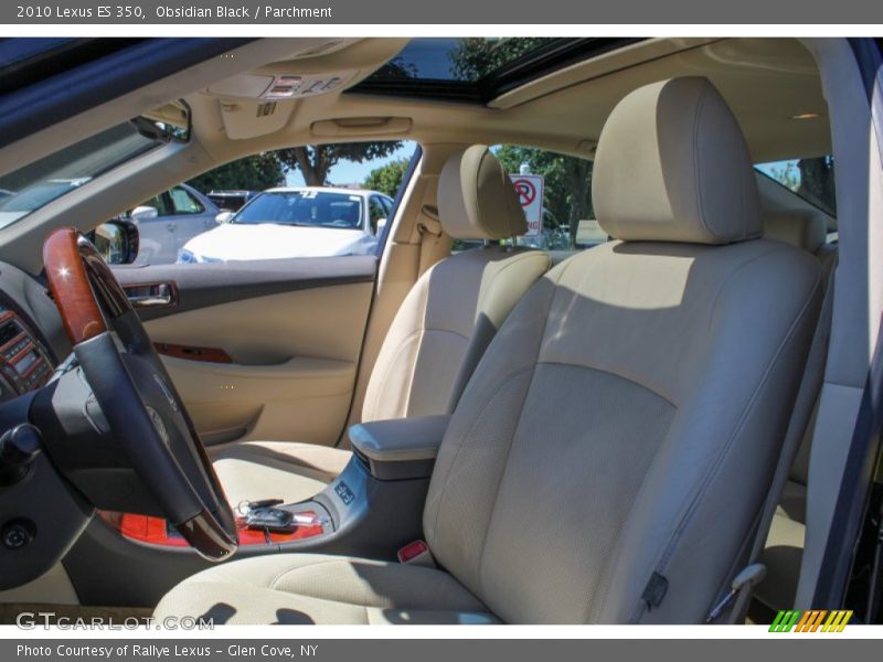 Obsidian Black / Parchment 2010 Lexus ES 350