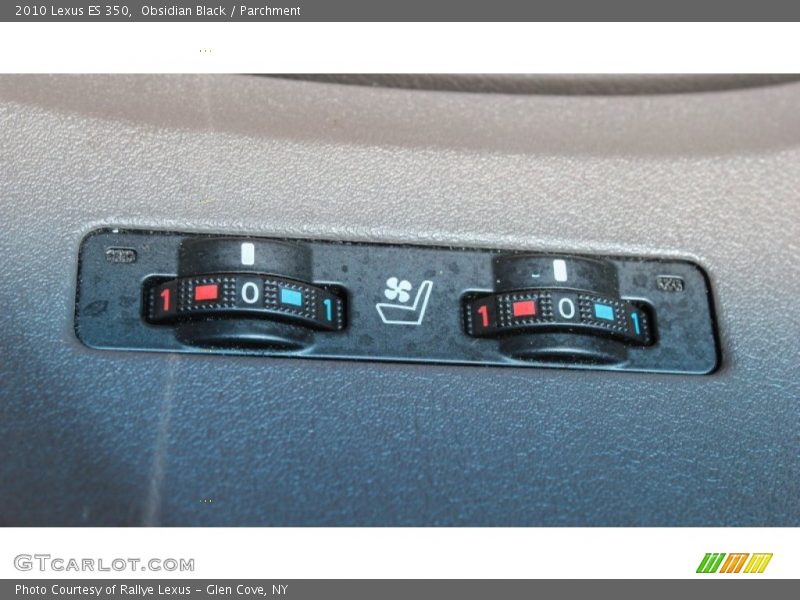 Obsidian Black / Parchment 2010 Lexus ES 350