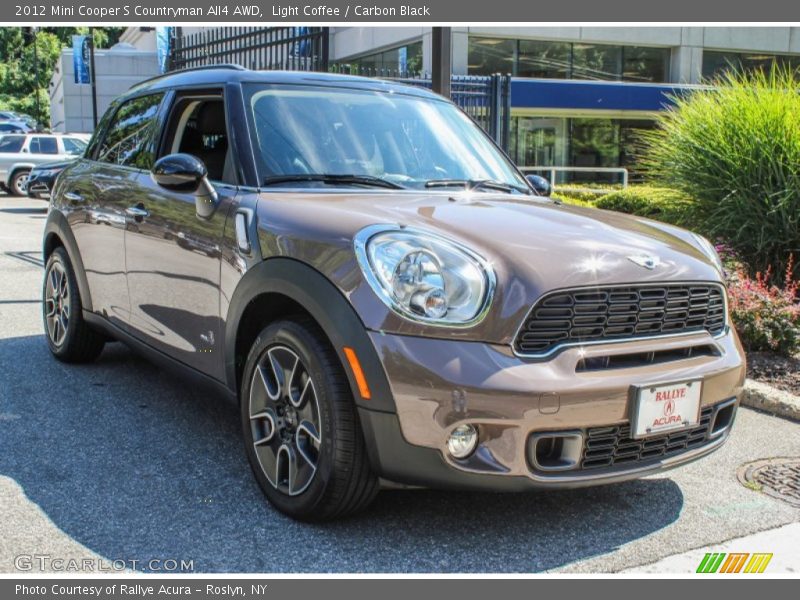 Light Coffee / Carbon Black 2012 Mini Cooper S Countryman All4 AWD