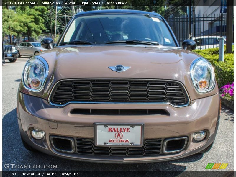 Light Coffee / Carbon Black 2012 Mini Cooper S Countryman All4 AWD