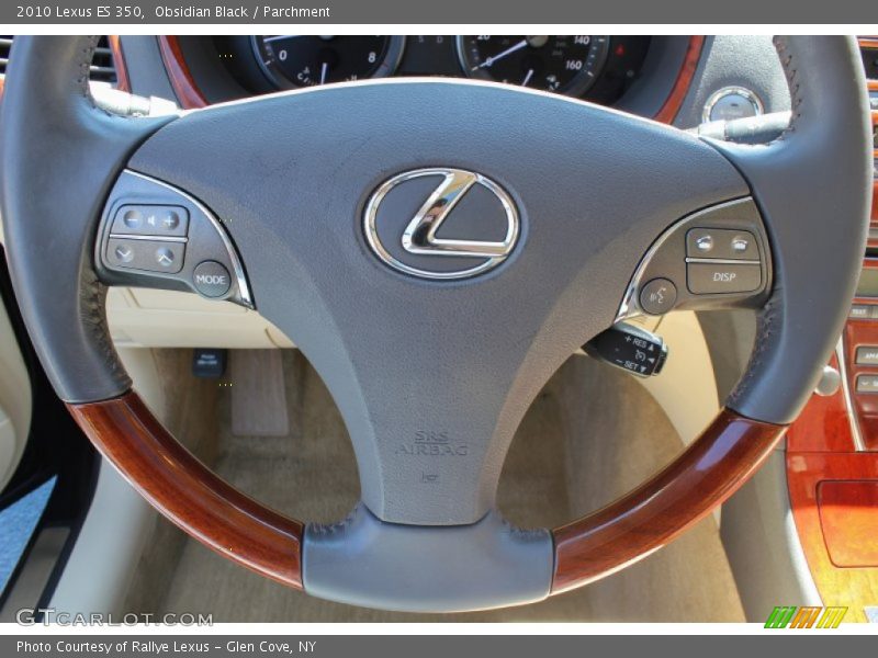 Obsidian Black / Parchment 2010 Lexus ES 350