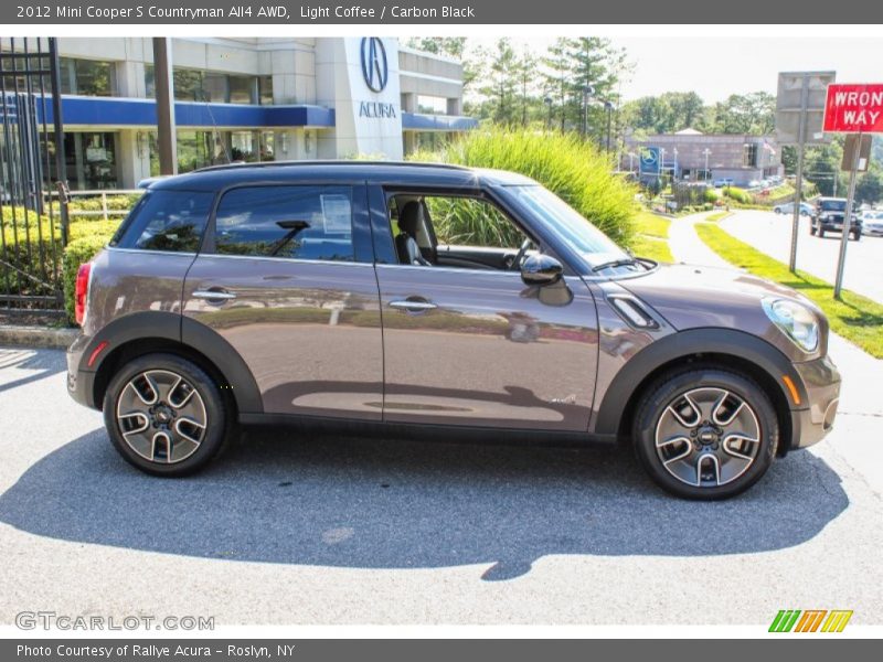 Light Coffee / Carbon Black 2012 Mini Cooper S Countryman All4 AWD