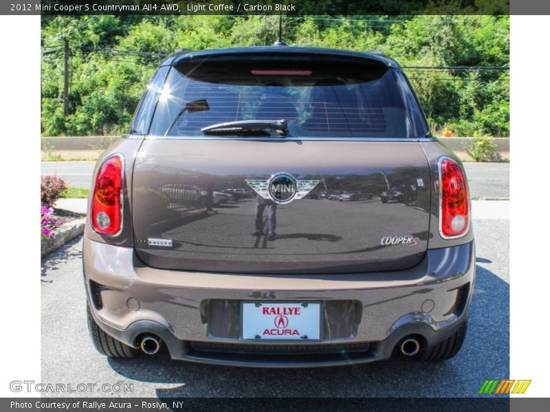 Light Coffee / Carbon Black 2012 Mini Cooper S Countryman All4 AWD