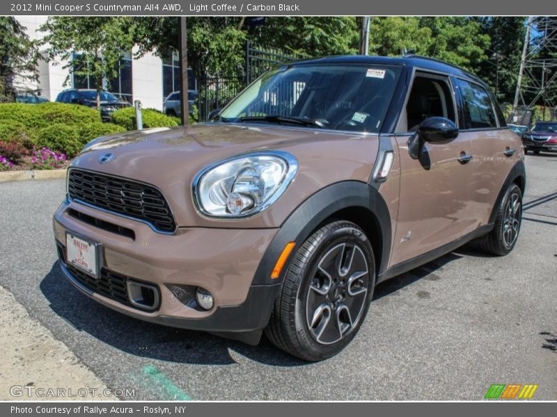 Light Coffee / Carbon Black 2012 Mini Cooper S Countryman All4 AWD