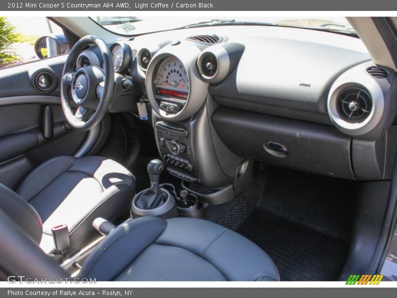 Light Coffee / Carbon Black 2012 Mini Cooper S Countryman All4 AWD