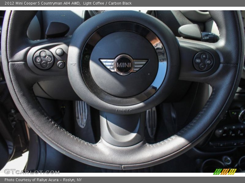 Light Coffee / Carbon Black 2012 Mini Cooper S Countryman All4 AWD