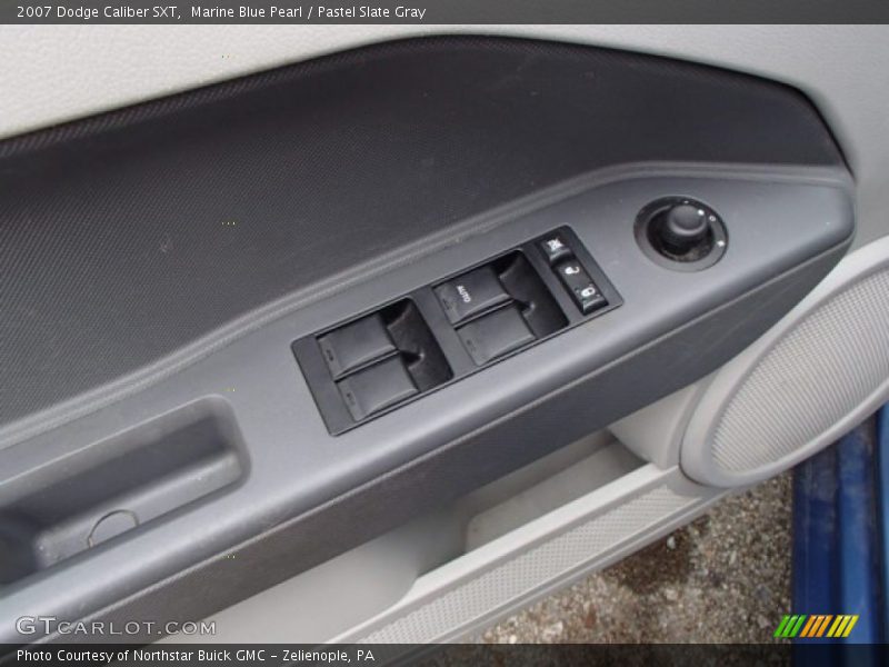 Marine Blue Pearl / Pastel Slate Gray 2007 Dodge Caliber SXT