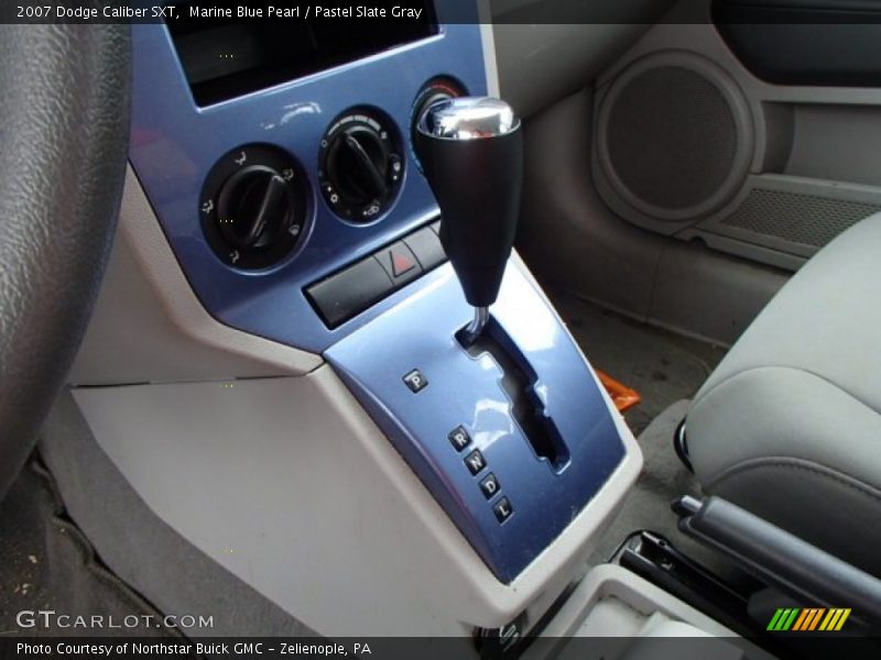 Marine Blue Pearl / Pastel Slate Gray 2007 Dodge Caliber SXT