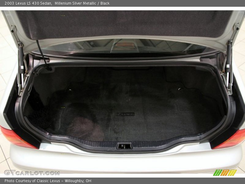 Millenium Silver Metallic / Black 2003 Lexus LS 430 Sedan