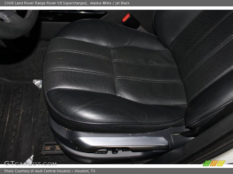 Alaska White / Jet Black 2008 Land Rover Range Rover V8 Supercharged