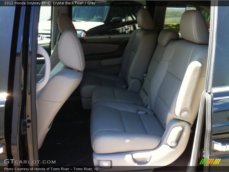 Crystal Black Pearl / Gray 2012 Honda Odyssey EX-L